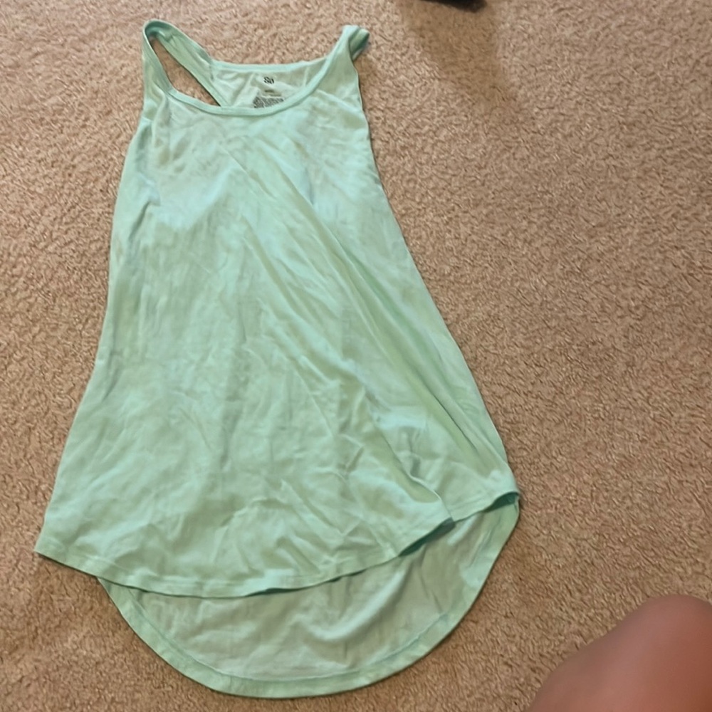 Teal So tanktop
